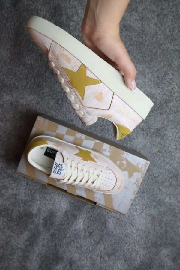 Golden Goose Beige / Yellow Star - Slika 3
