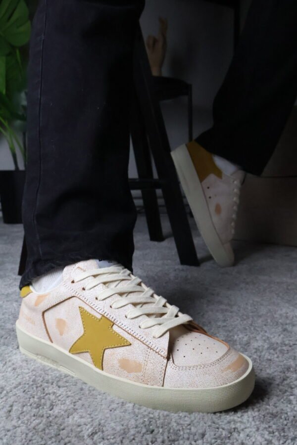 Golden Goose Beige / Yellow Star - Slika 4