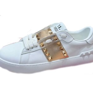 Valentino Garavani Rockstud White/Gold