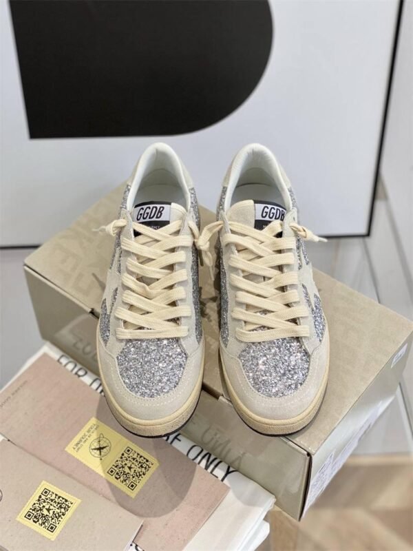 Golden Goose Ballstar glitter White star - Slika 2