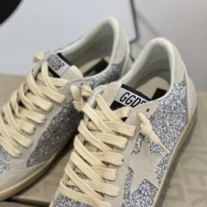 Golden Goose Ballstar glitter White star