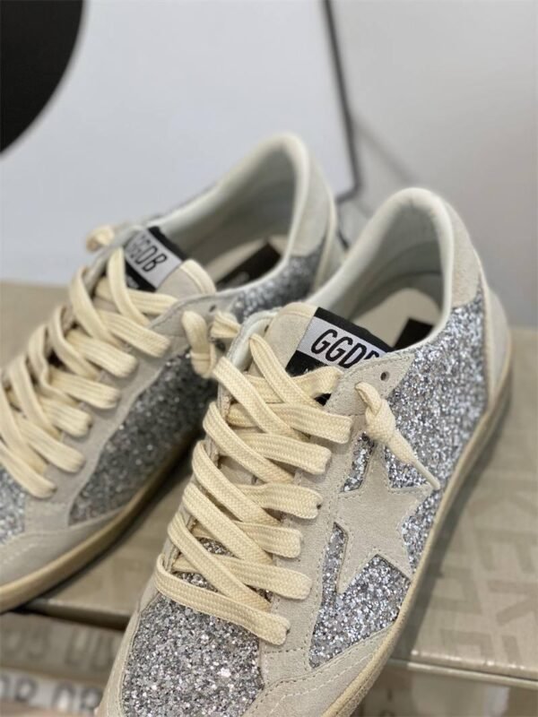 Golden Goose Ballstar glitter White star - Slika 4