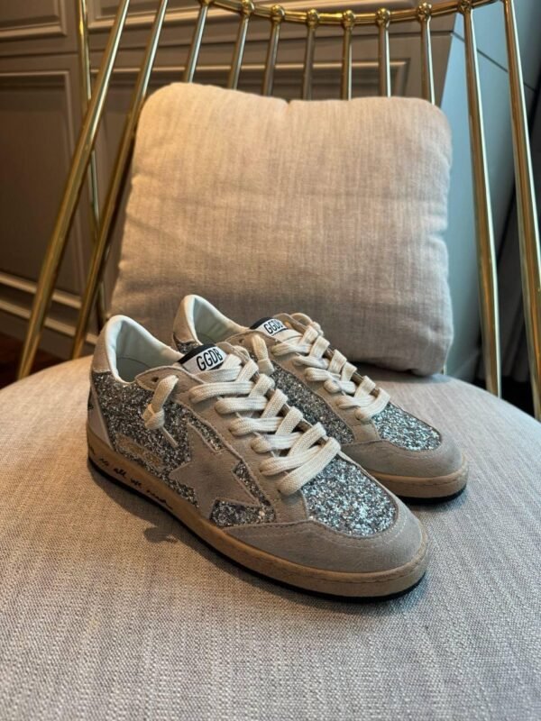 Golden Goose Ballstar glitter White star - Slika 8