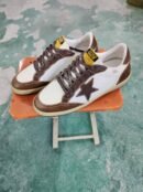 Golden Goose Ball Star White / Brown star leather