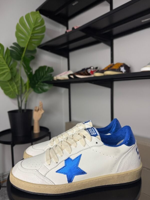 Golden Goose Ball Star White / Blue Star - Slika 3