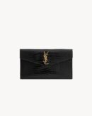 YSL Saint Laurent Uptown Croc crna