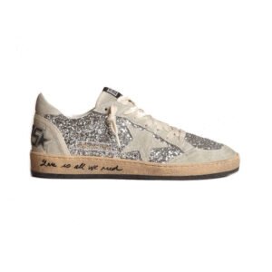 Golden Goose Ballstar glitter White star