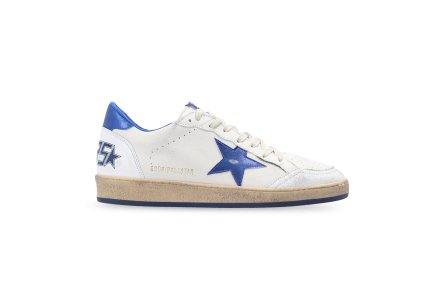 Golden Goose Ball Star White / Blue Star