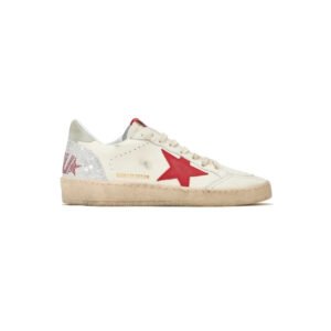 Golden Goose Ball Star "Valentines Day" Red Star / Swarovski lettering