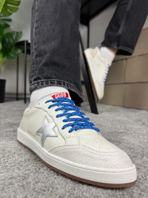 Golden Goose Ball Star White nappa / Silver Star - Slika 3