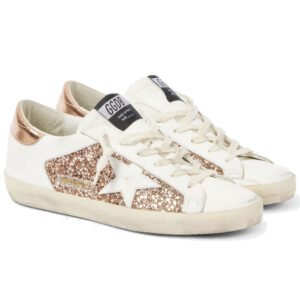 Golden Goose Super Star glitter white star