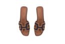 Hermes Oran Brown Blue