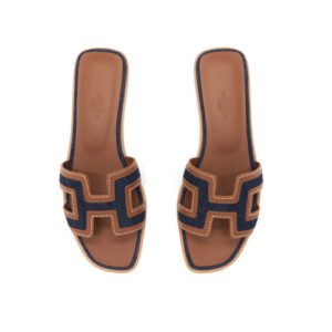 Hermes Oran Brown Blue