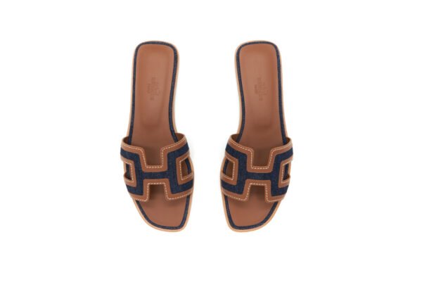 Hermes Oran Brown Blue