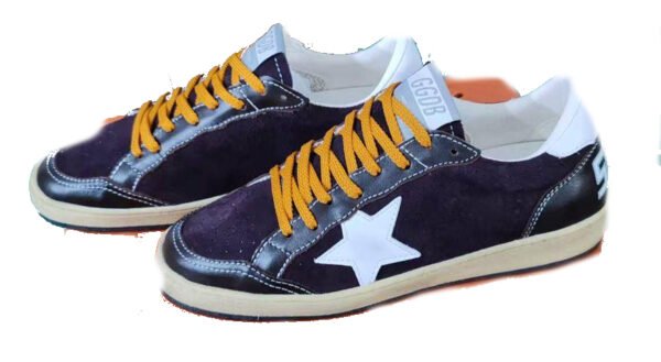 Golden Goose Ball Star "Black with White star"