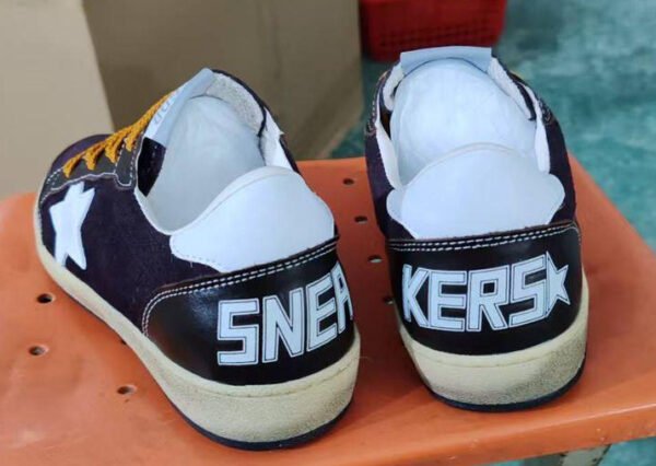 Golden Goose Ball Star "Black with White star" - Slika 4