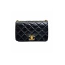 Chanel 22A Black On and On Chain Flap Shoulder Bag