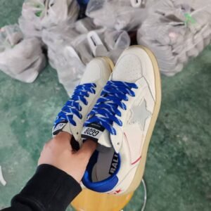 Golden Goose Ball Star Blue / White