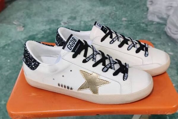 Golden Goose Gold Star / Black Glitter - Slika 2