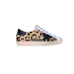 Golden Goose Super Star Leopard / Black star