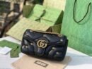 Gucci Marmont shoulder bag black studded