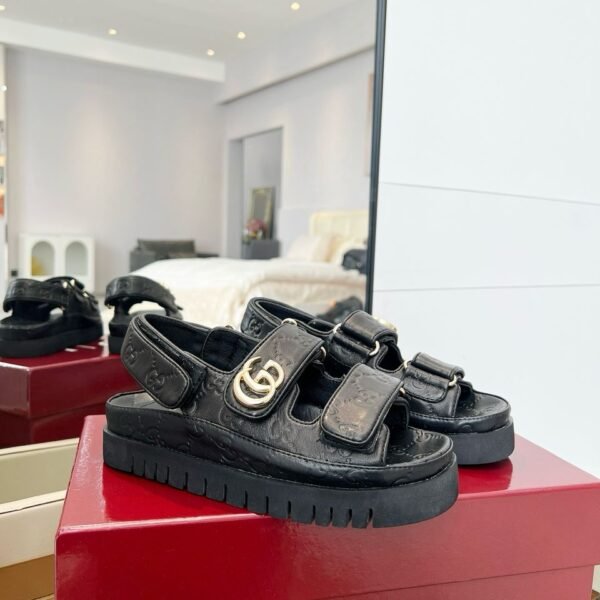 Gucci Sandale Marmont GG Black