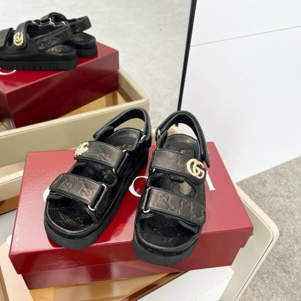 Gucci Sandale Marmont GG Black