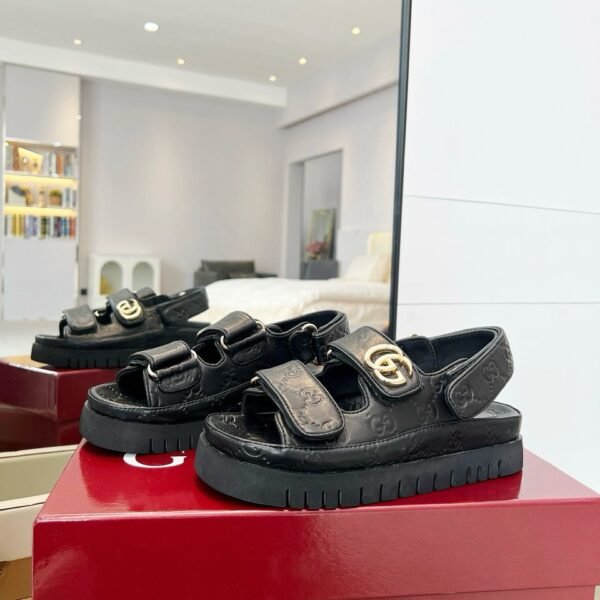 Gucci Sandale Marmont GG Black