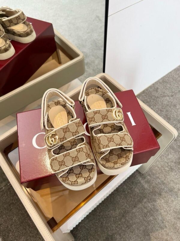 Gucci Sandale Marmont GG Beige - Slika 8