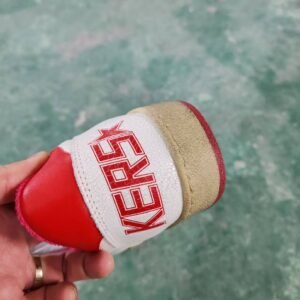 Golden Goose Ball Star White / Red Star