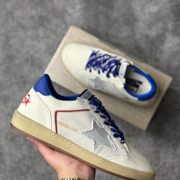 Golden Goose Ball Star Blue / White