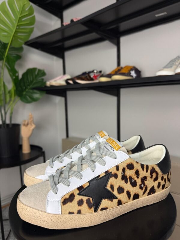 Golden Goose Super Star Leopard / Black star - Slika 4