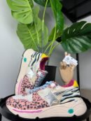 Golden Goose Running Sole mixed animal / Silver star