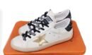Golden Goose Gold Star / Black Glitter