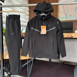 Komplet Nike Tech Fleece "Black" Kids