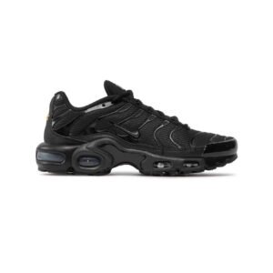 Nike AIR MAX PLUS BLACK TN crni nike logo