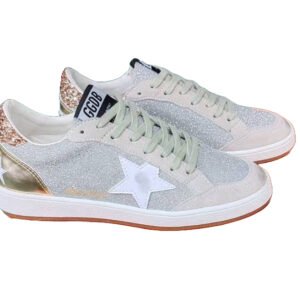 Golden Goose Ball Star White Golden / glitter / White Star
