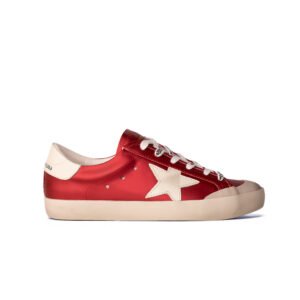 Golden Ball Super Star Dark Red / White star