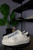 Golden Goose White/ Pink Back / Grey/ Light Blue laces