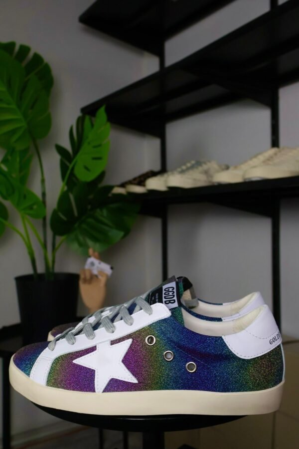 Golden Goose Rainbow Blue / White Star - Slika 3