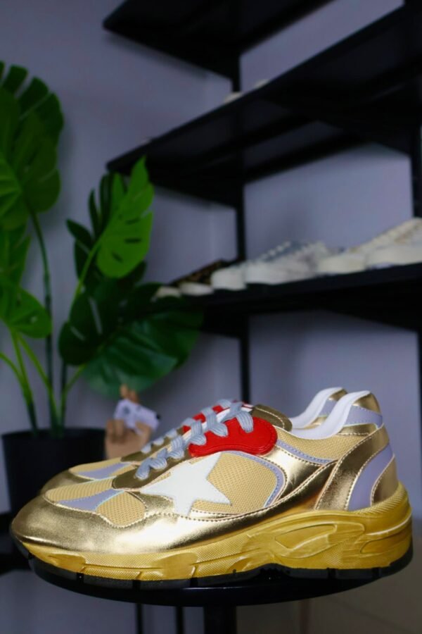 Golden Goose Gold/Red/White White Star - Slika 3