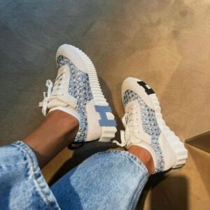 Hermes Bouncing tenisice Blue/White