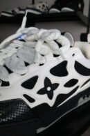 Louis Vuitton Skate Black Cream White