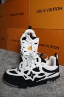 Louis Vuitton Skate Black Cream White