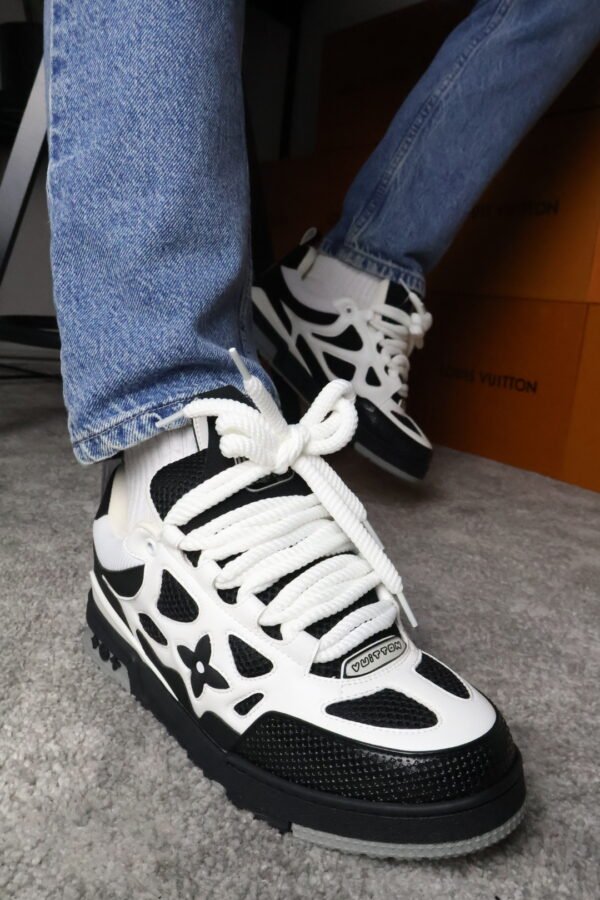 Louis Vuitton Skate Black Cream White - Slika 5