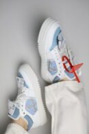 Off-White 3.0 Off Court Sneakers - White/Baby blue