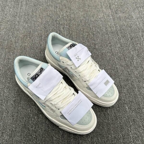 Off-White 3.0 Off Court Sneakers - White/Baby blue - Slika 12