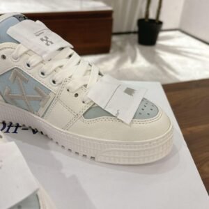 Off-White 3.0 Off Court Sneakers - White/Baby blue