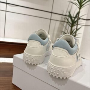 Off-White 3.0 Off Court Sneakers - White/Baby blue