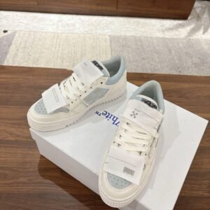Off-White 3.0 Off Court Sneakers - White/Baby blue
